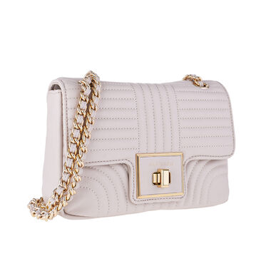 Papillon Shoulder Bag Beige- Women’s bags - NOR-64759