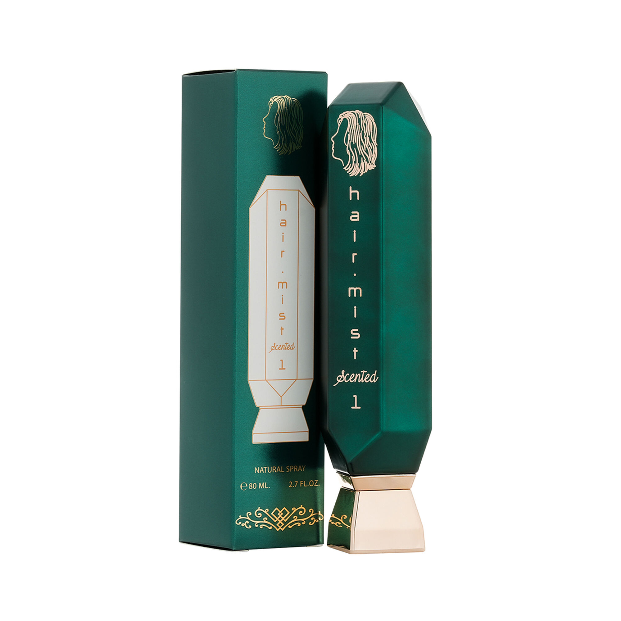 Hair perfume 1 - green 80 ml