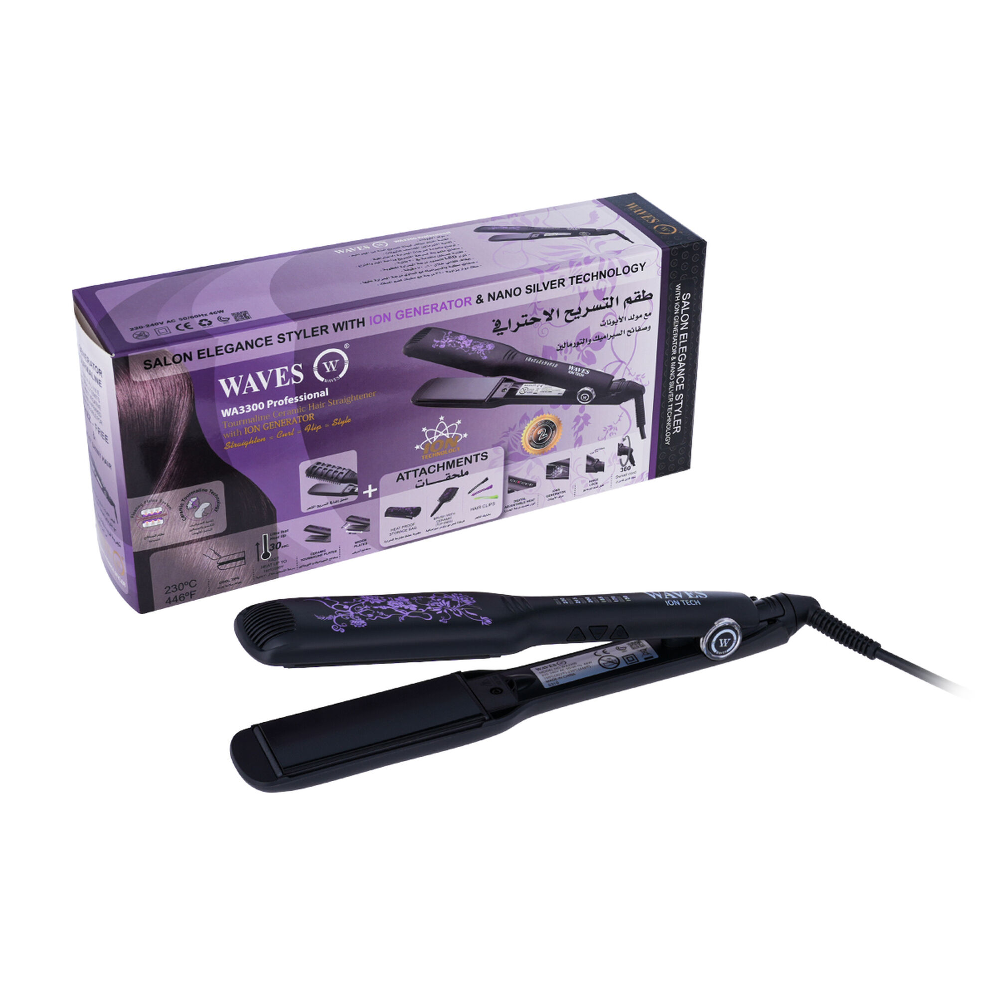 Waves Hair Ceramic WA3300