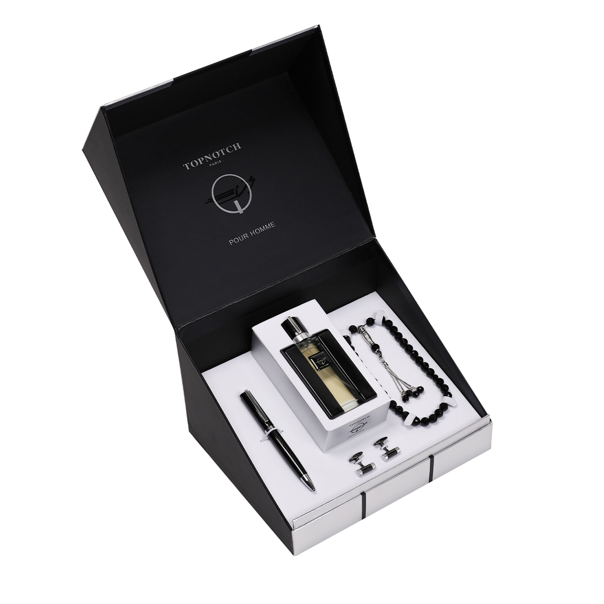 Men's top notch accessory set