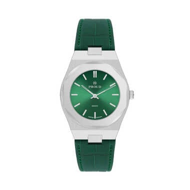 Y24TS(22PR033L)-B-SGreen ساعة براود أستيل