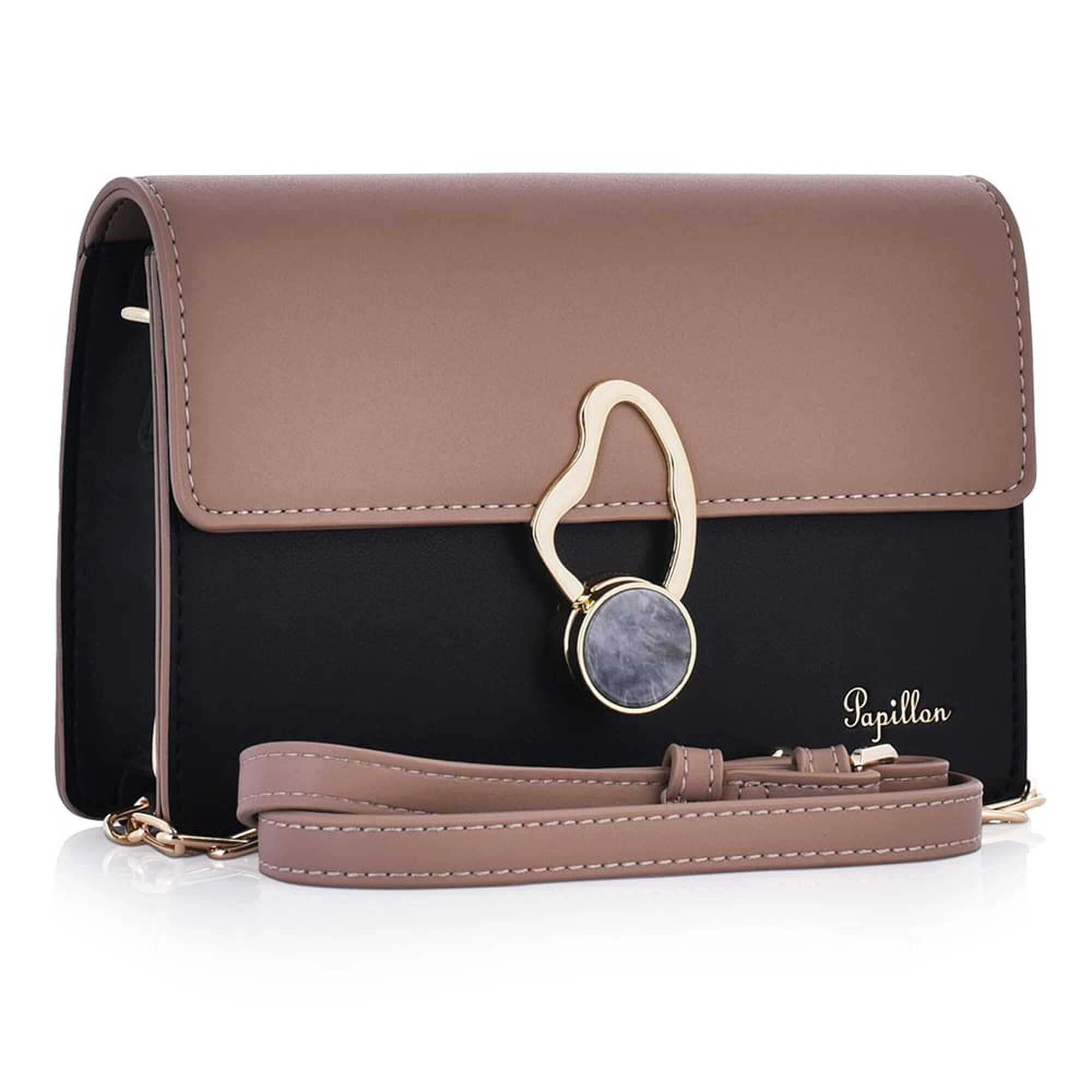 Papillon Crossbody bag Black- Women&rsquo;s bags - NOR-20191012