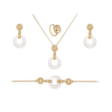 Papillon Accessories Gift Set Gold 4 Pieces