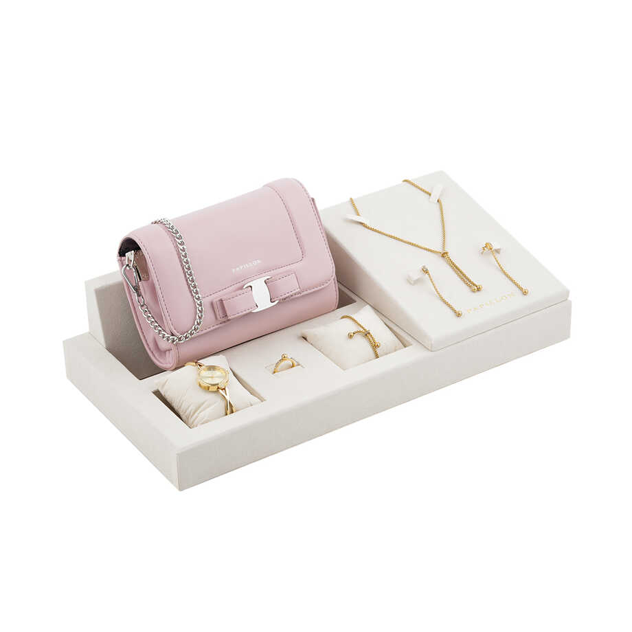 Papillon brand set of 6 pieces with a watch