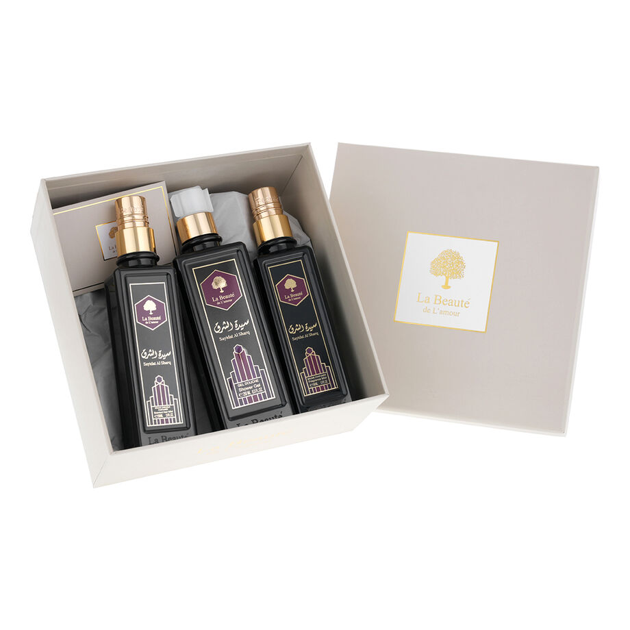 sayidat alsharq 3-piece La Beaute collection set