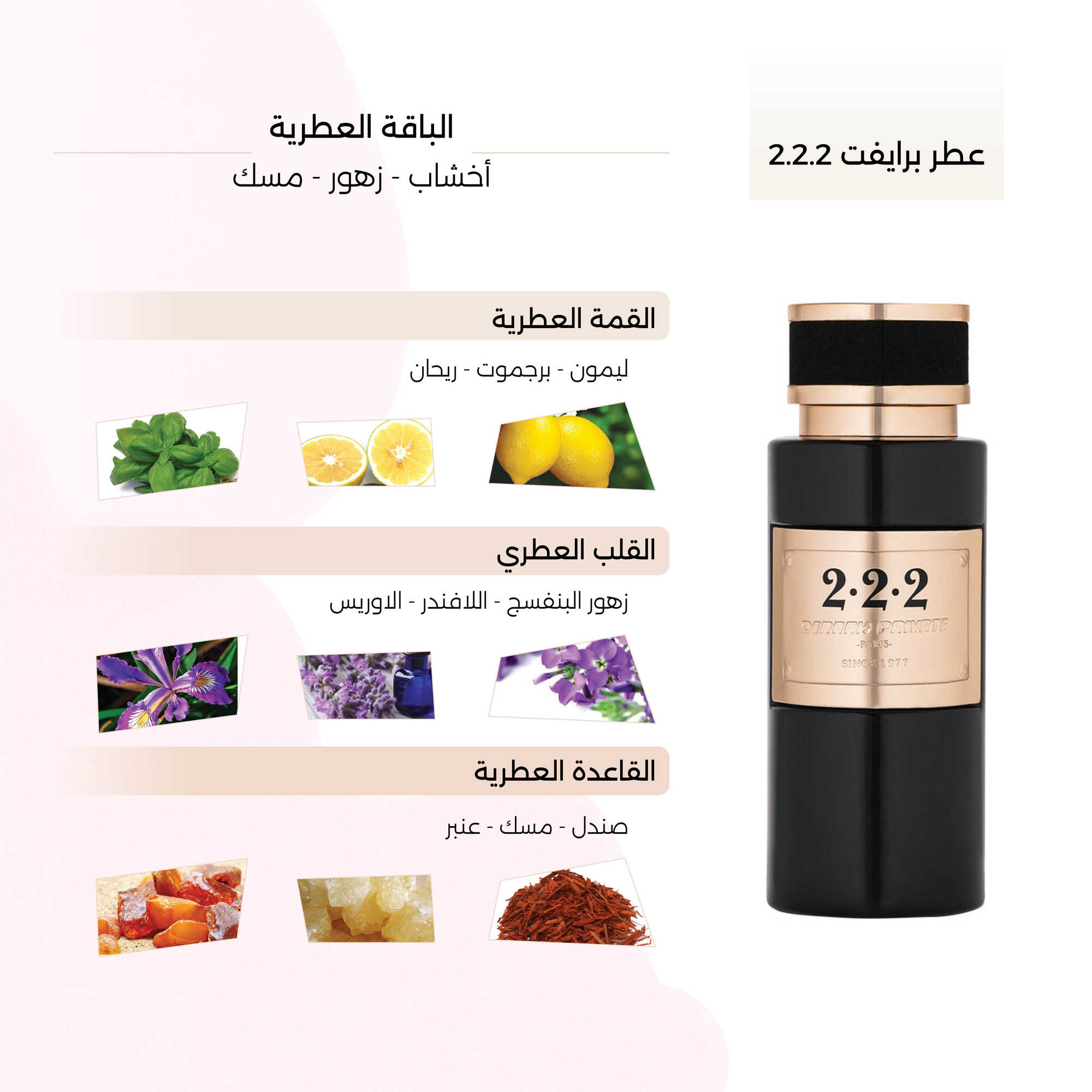 222 Perfume by Deraah Private 100ml