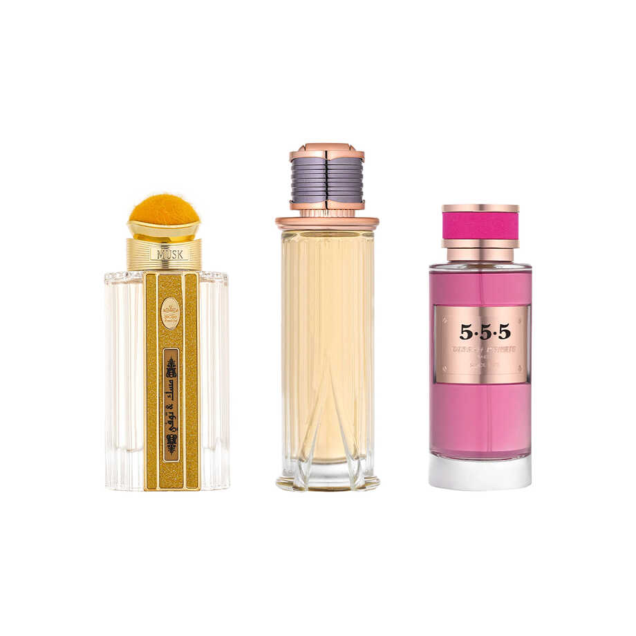 مجموعة عطور ( درعه برايفت555 -مسك وتوفي-بديستال اكستريت)