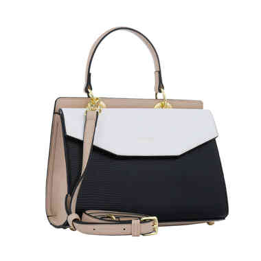 شنطة بابيون اسود و ابيض P23031A-M