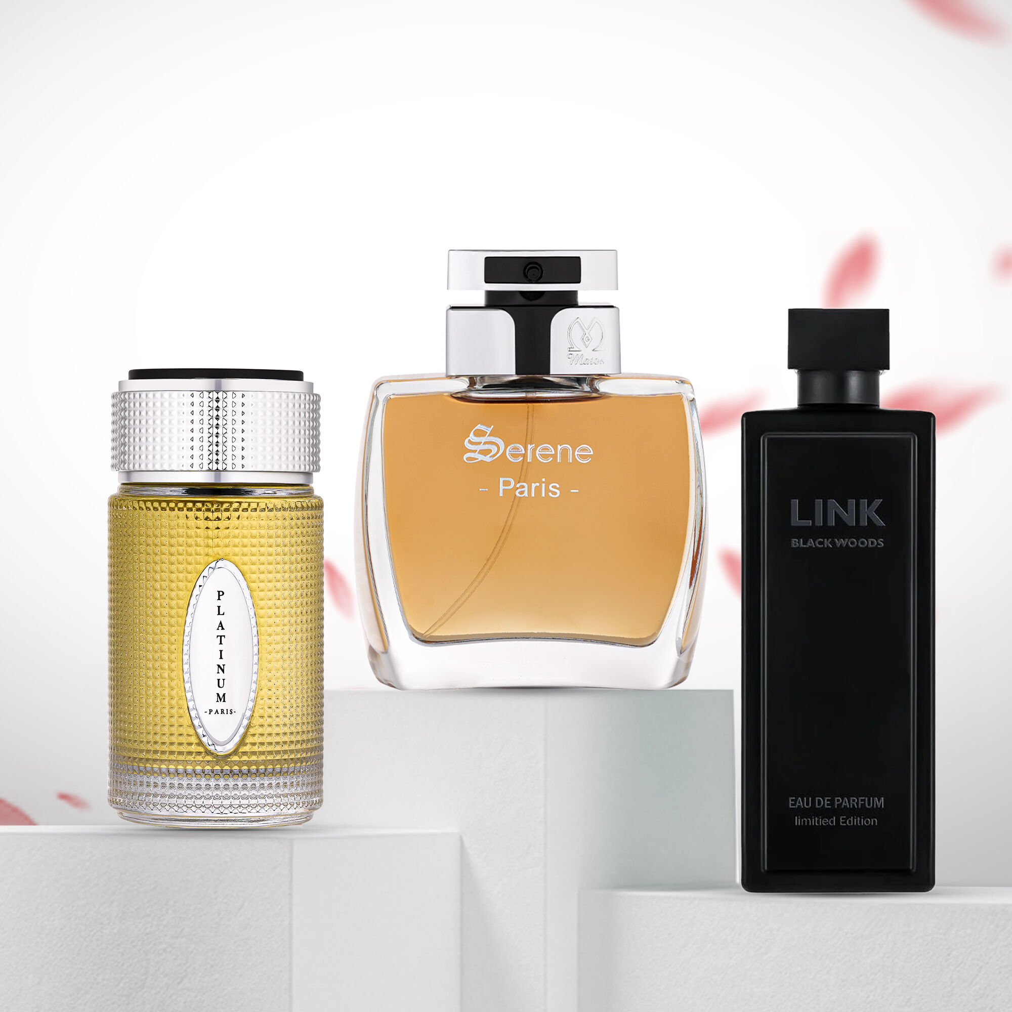 Perfume set (Link Black150 - Serene100 - Platinum100)