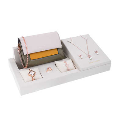 Papillon Accessories Gift Set Rose Gold 6 Pieces