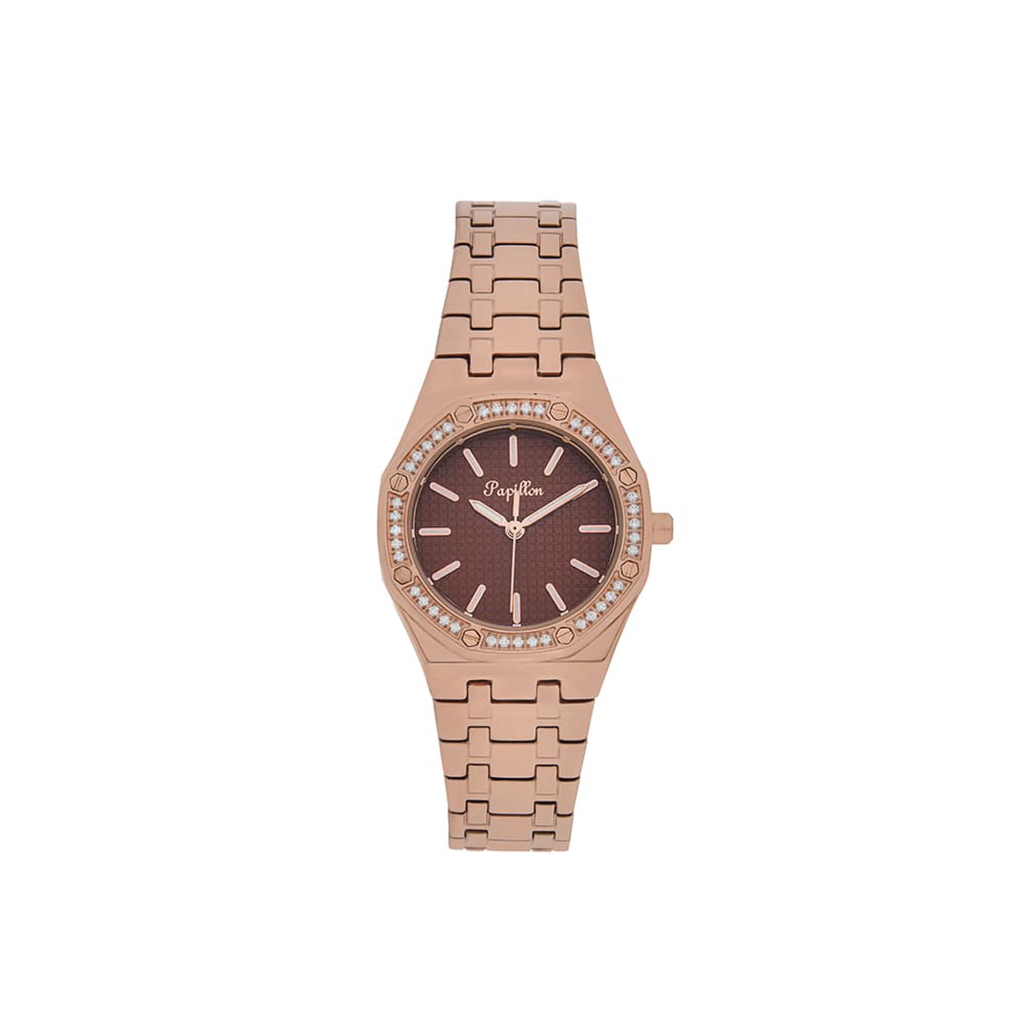 Steel PAPILLON Watch Rose Gold