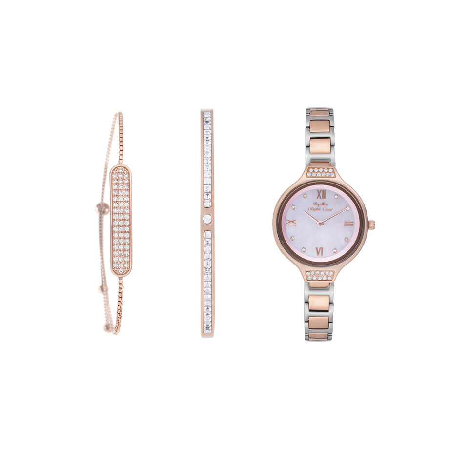 Bracelet set with Papillon watch HK6(1856L-B) RGPN