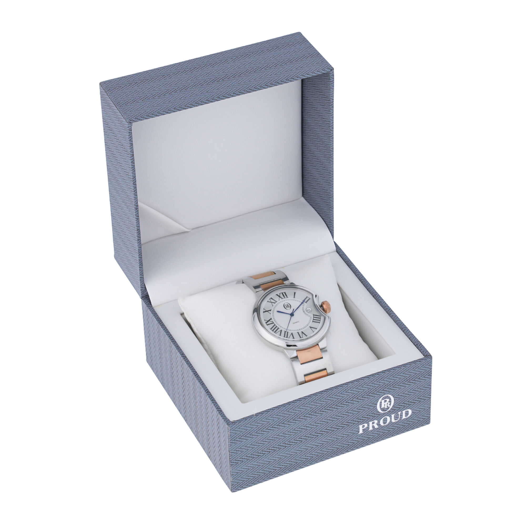 Proud Steel Rose Gold With Silver Men’s Watch - AF-20PR074