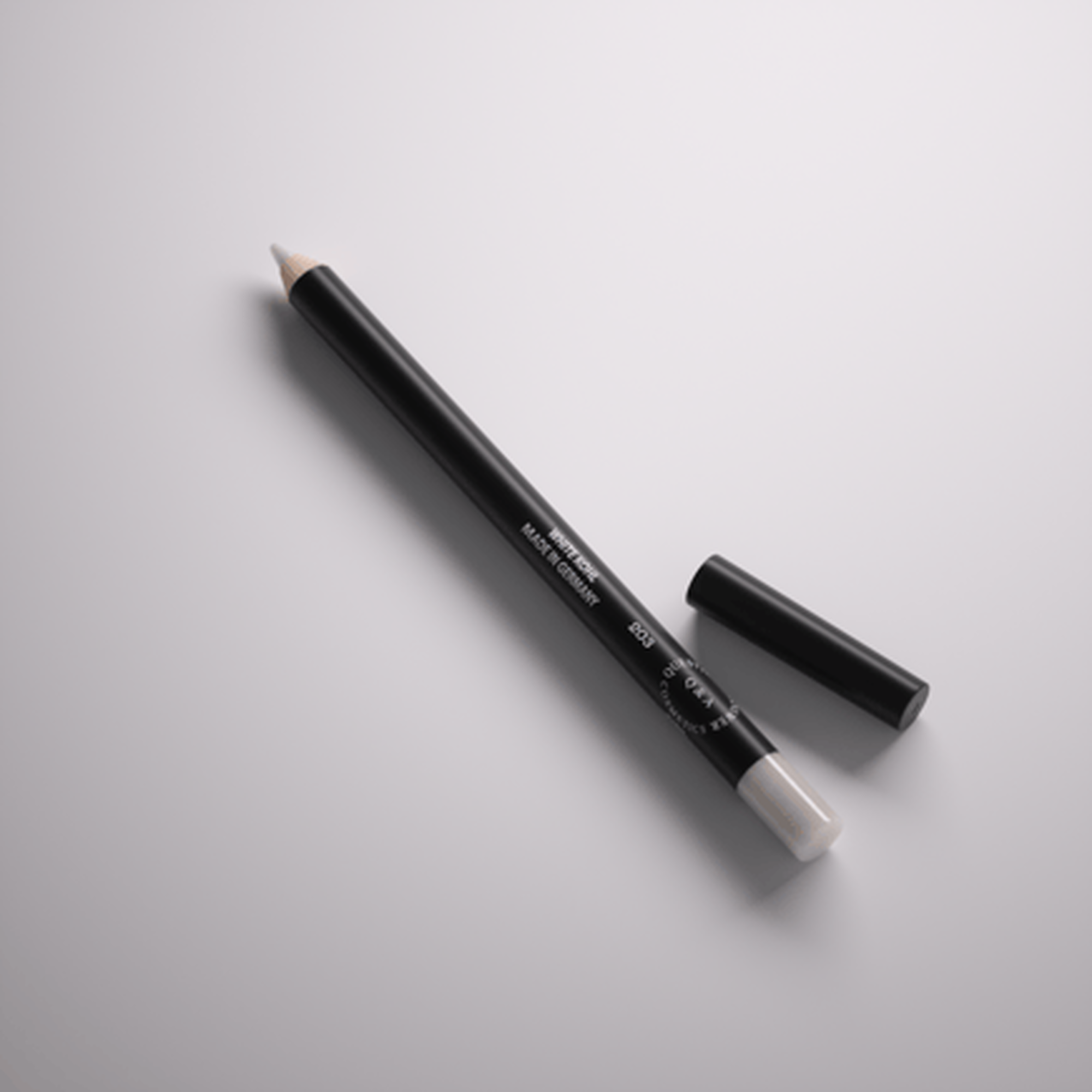 White Kohl Pencil PRO No.203
