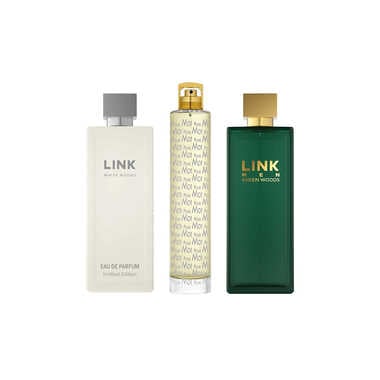 مجموعة عطور ( لينك وايت - لينك اخضر - بورموا )