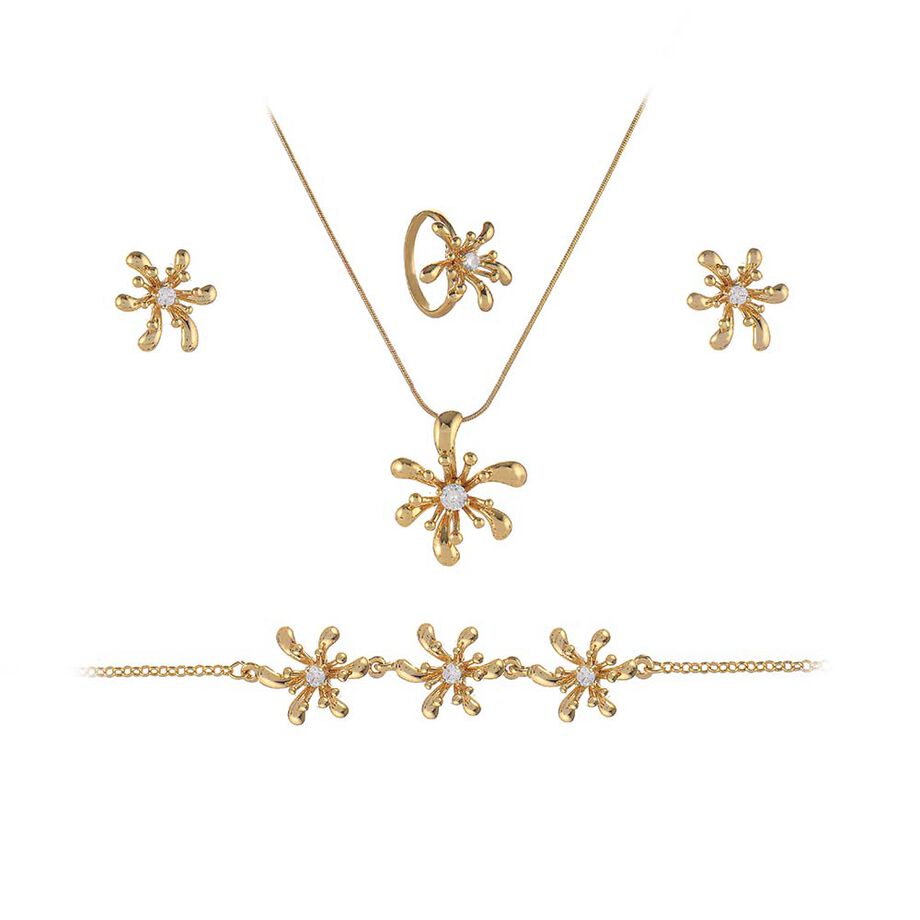 Papillon Accessories Gift Set Gold 4 Pieces