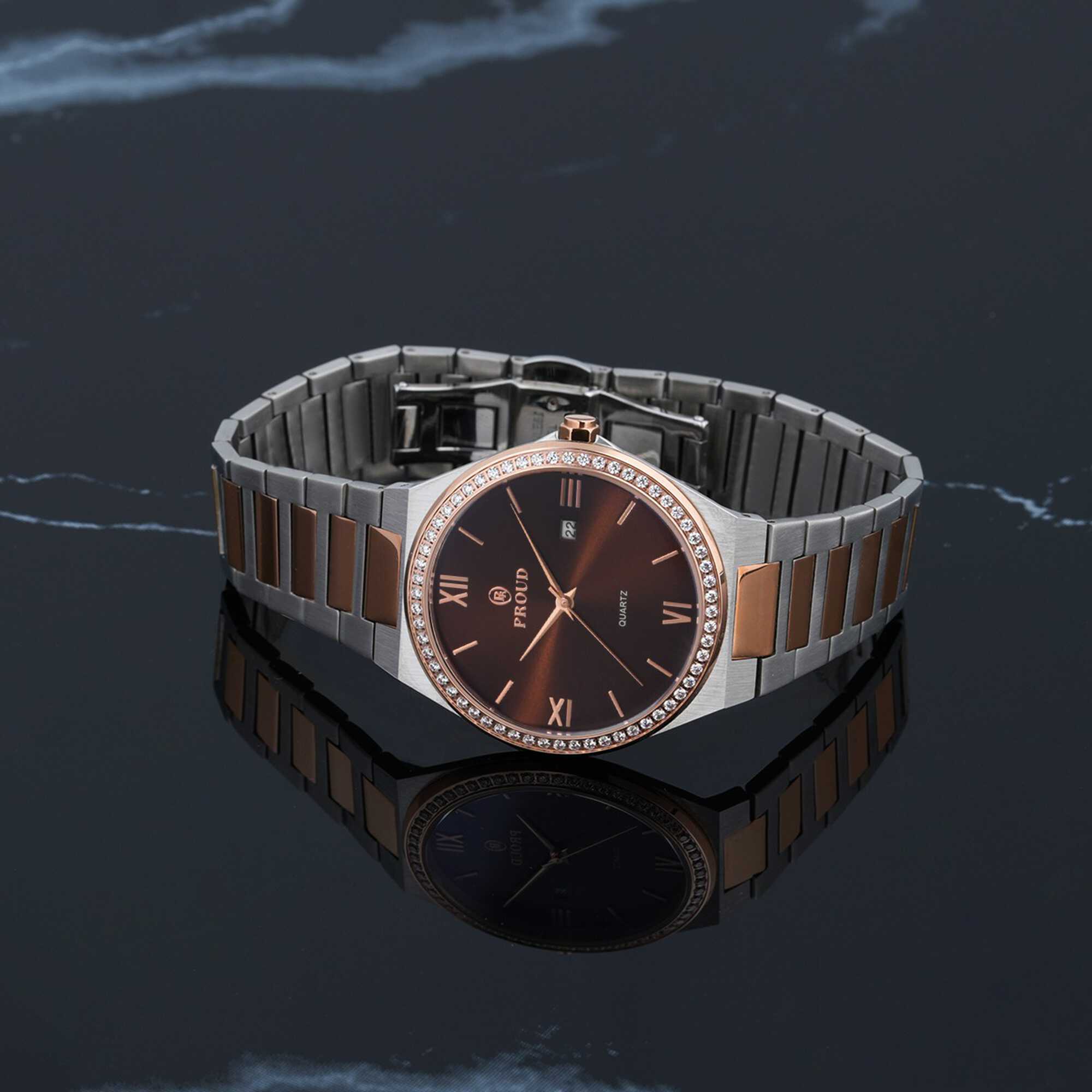 Proud Steel Watch Y23 (SM-22143-A)-SRG