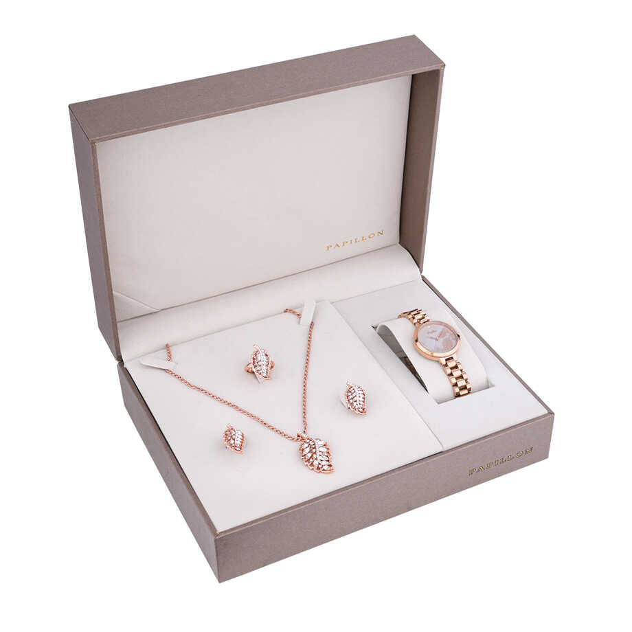 Papillon Accessories Gift Set Rose Gold 4 Pieces
