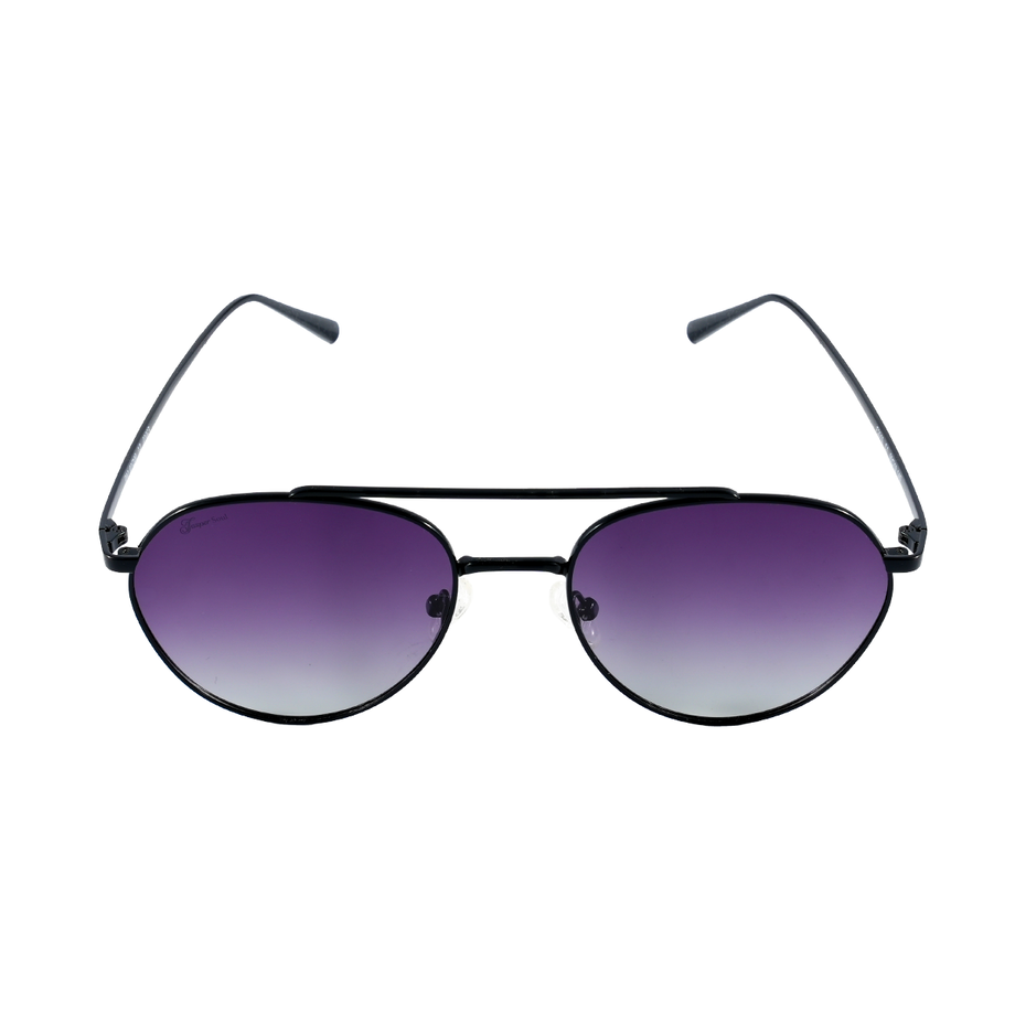 Jasper Soul F2010 C1 Men's Round Polarized Sunglasses