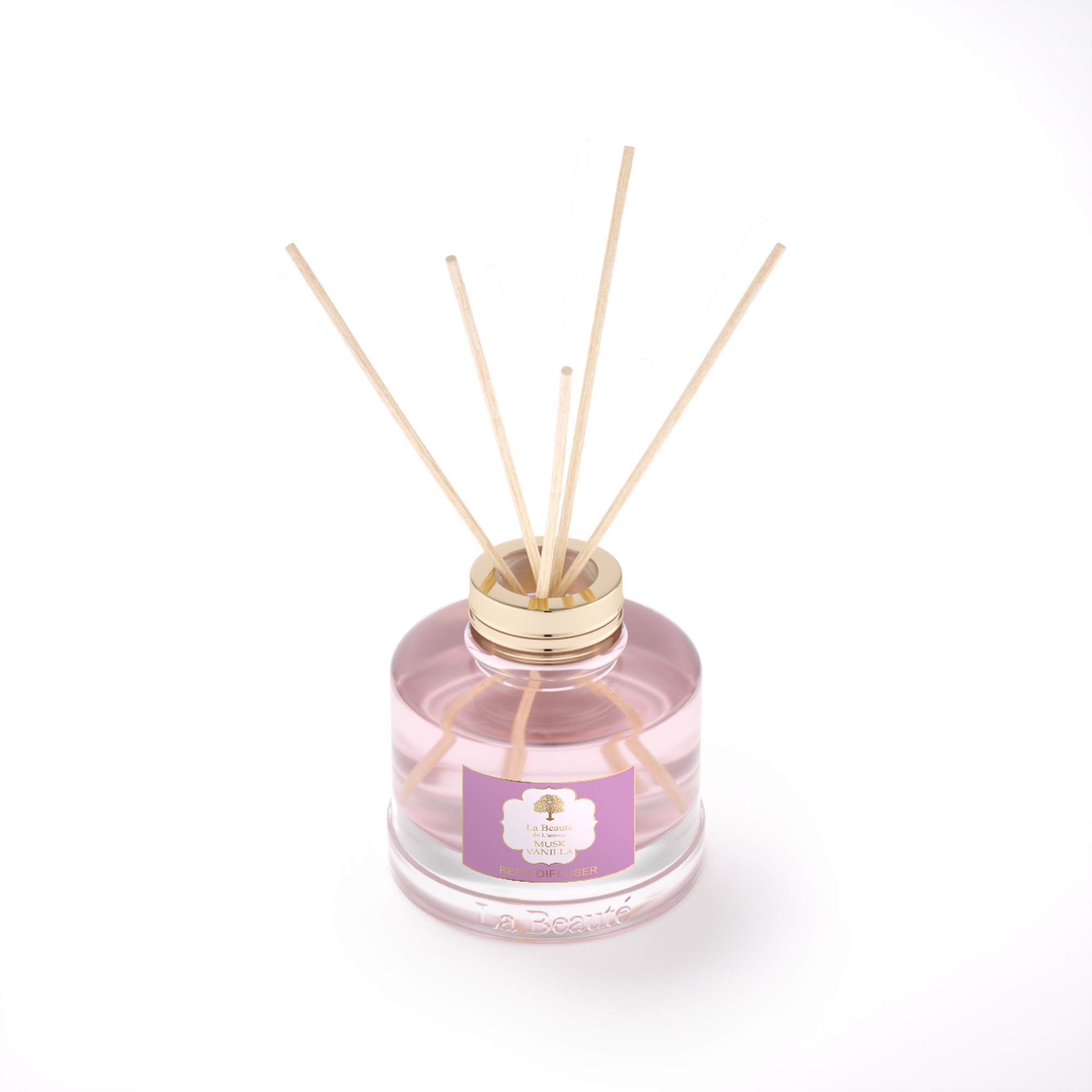 Diffuser Sticks Musk Vanilla Red Diffuser 150ml, La Beaute