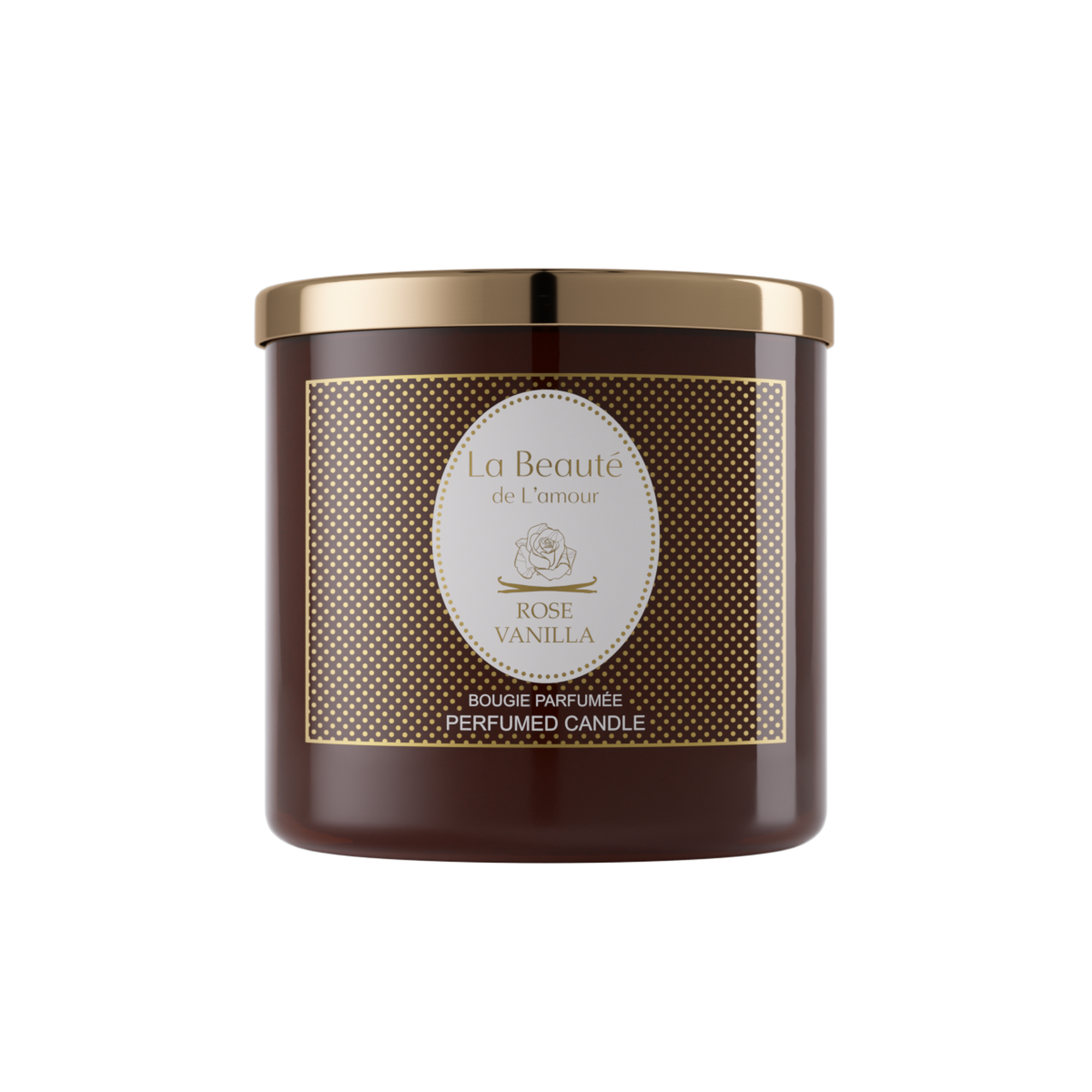 شمعة معطرة روز فانيلا 400 جرام