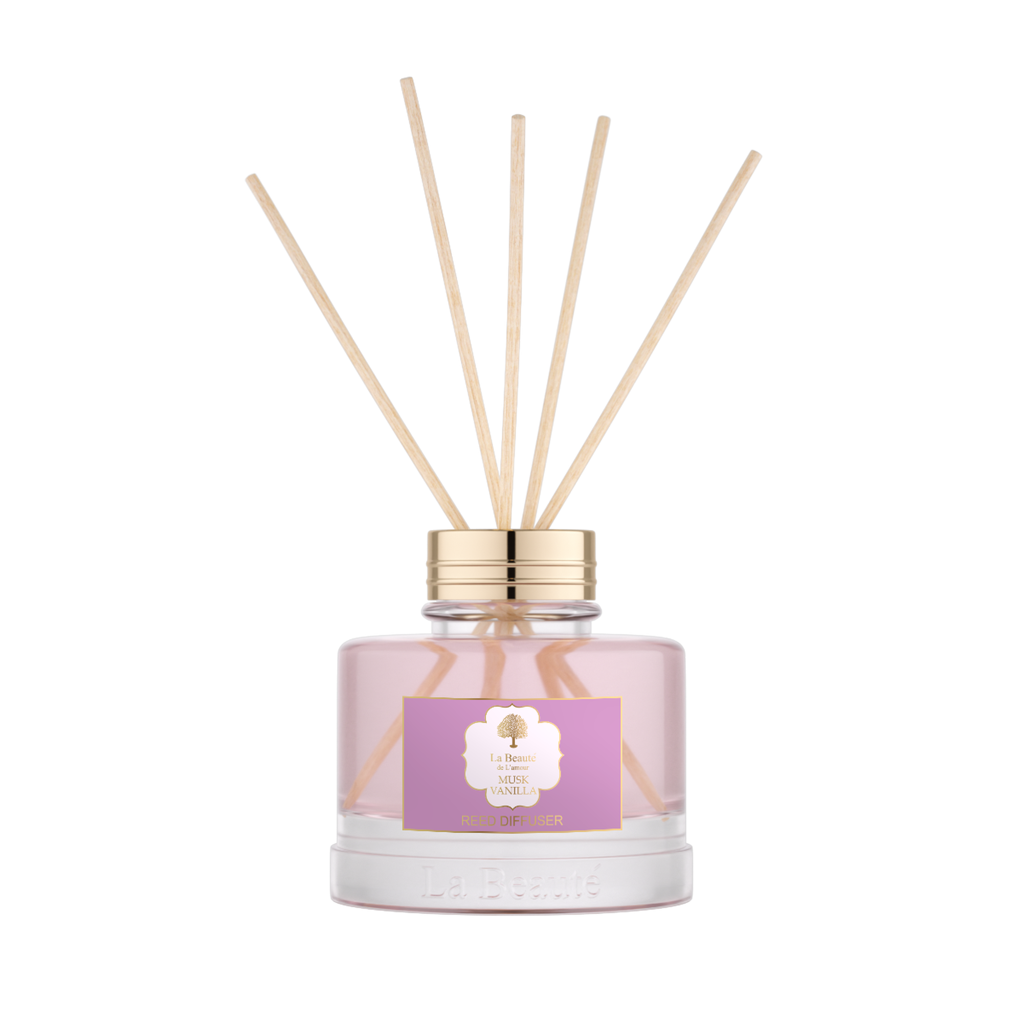 Diffuser Sticks Musk Vanilla Red Diffuser 150ml, La Beaute