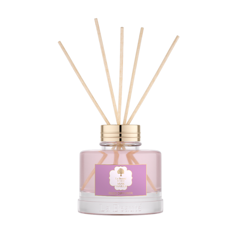 Diffuser Sticks Musk Vanilla Red Diffuser 150ml, La Beaute