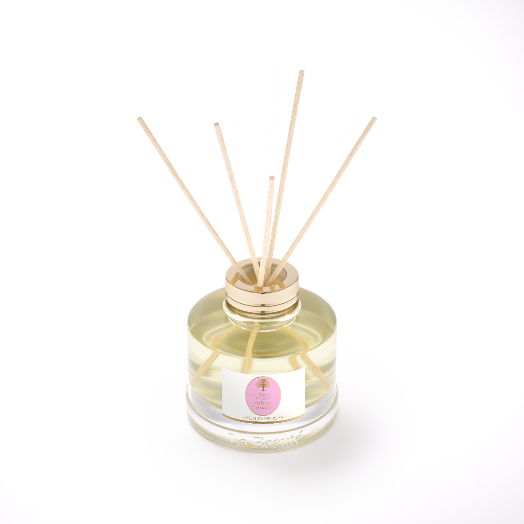 Diffuser Sticks White Powder Red Diffuser 150ml, La Beaute