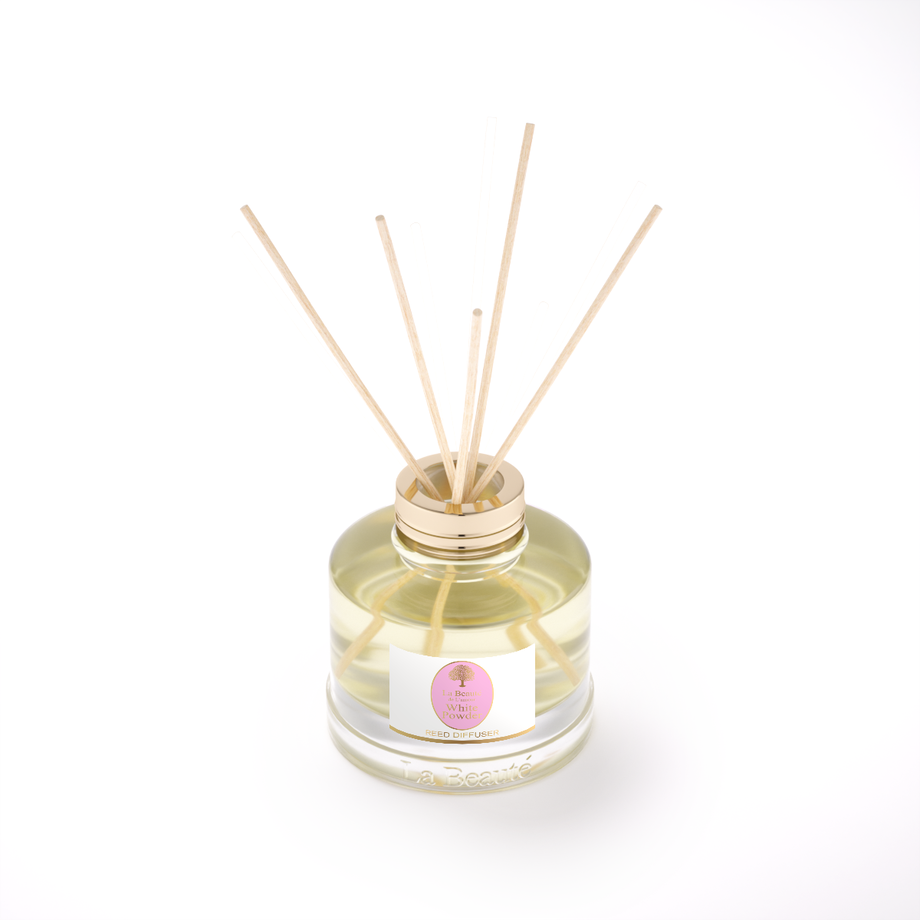 Diffuser Sticks White Powder Red Diffuser 150ml, La Beaute
