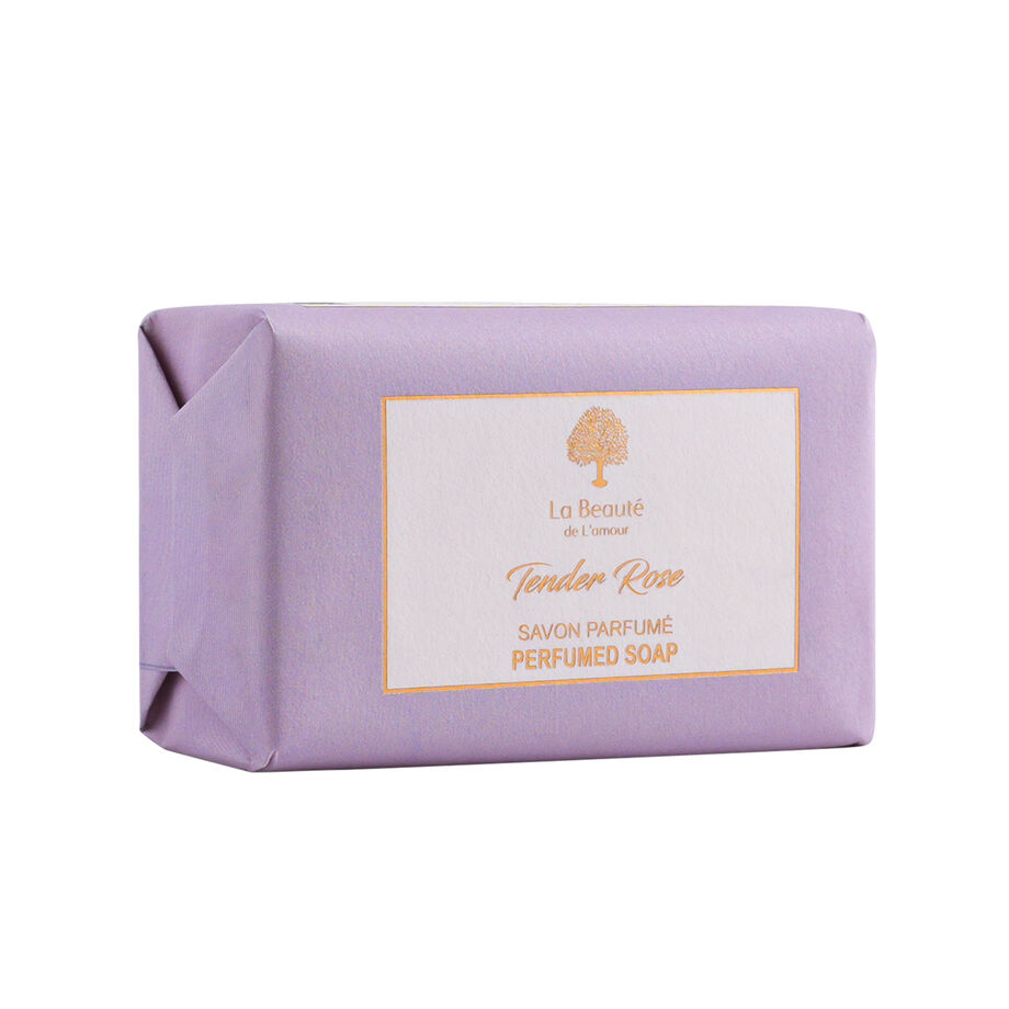 Scented Soap Tender Rose 150 gm La Beaute de Lamour Scented Soap Tender Rose 150 gm La Beaute de Lamour