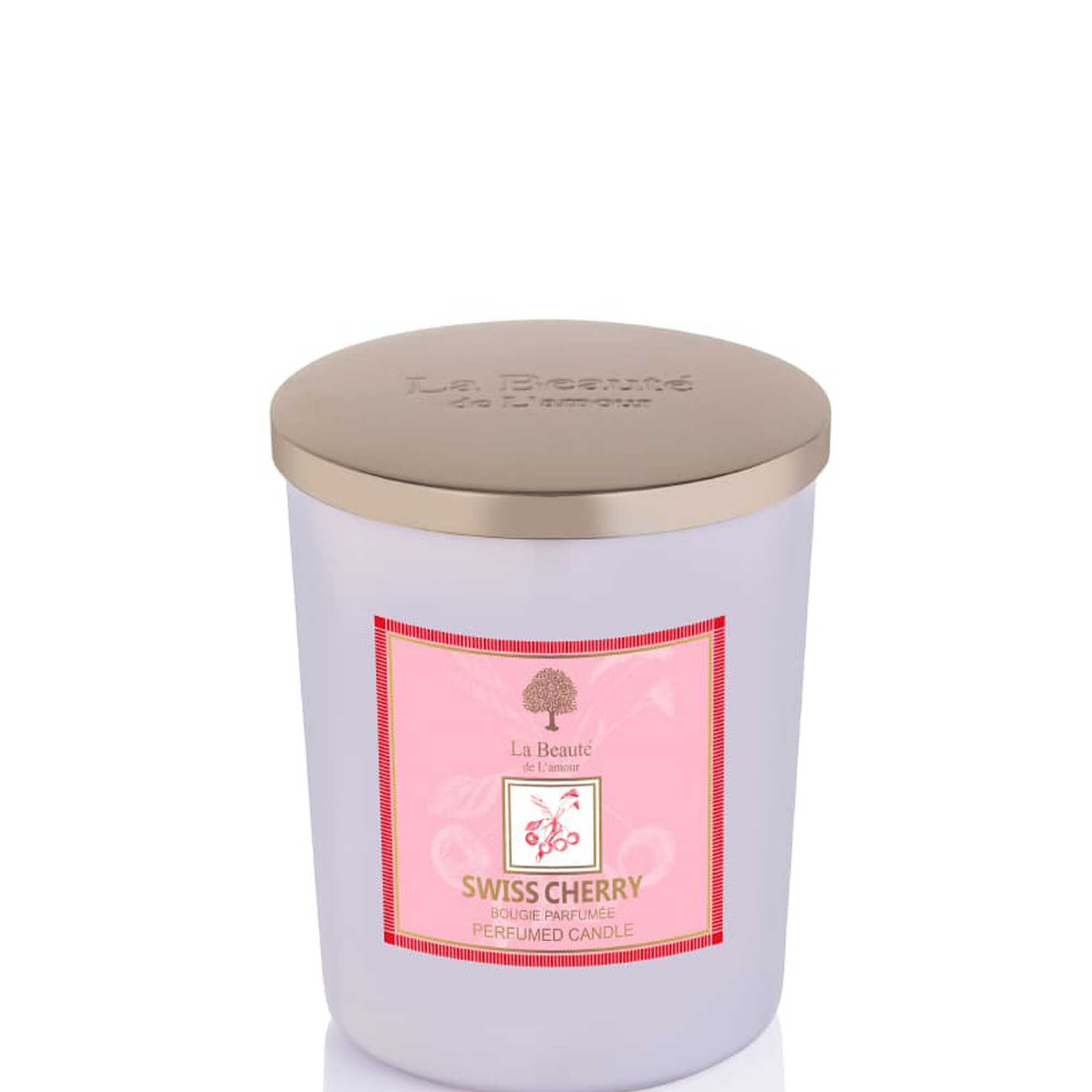Swiss Cherry 180 gm Scented Candle La Beaute