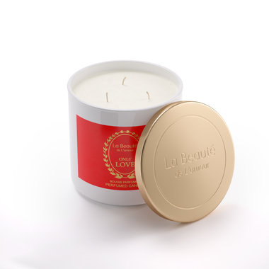 شمعة معطرة أونلي لف 400 جرام