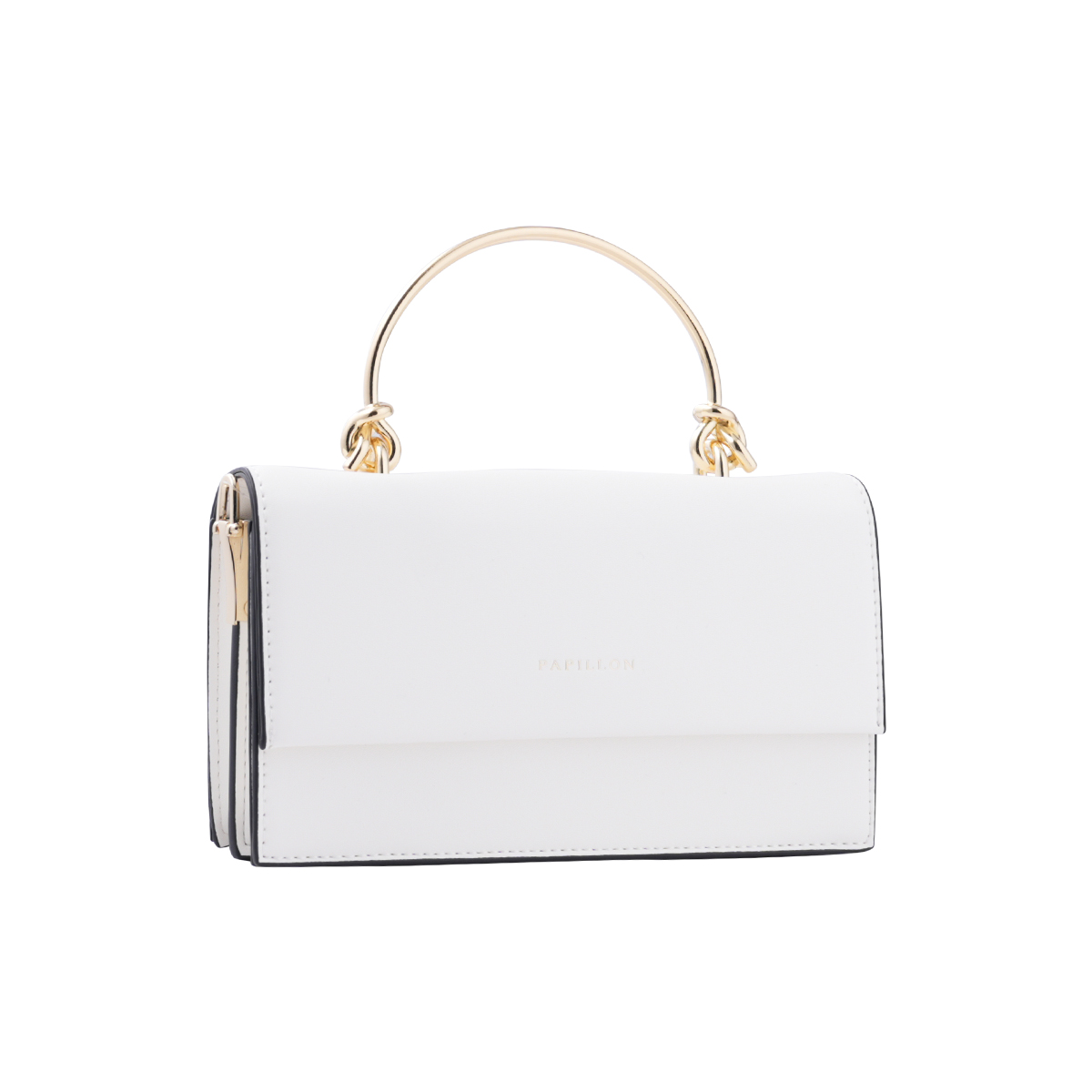 アジアの〜papillon〜 White Papillon Handbag – NOR-83181A_S